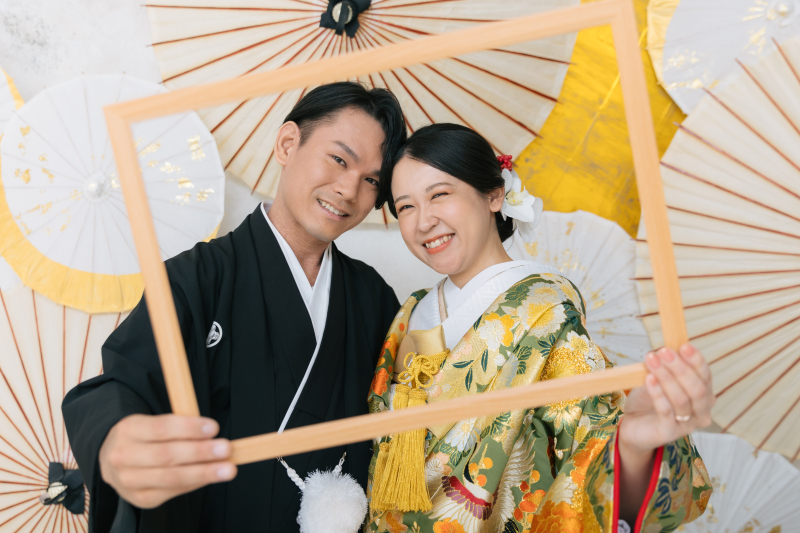 フレームと一緒に