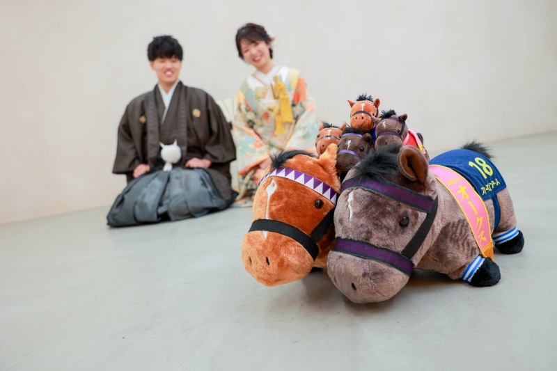 違うスタジオで２着の撮影！