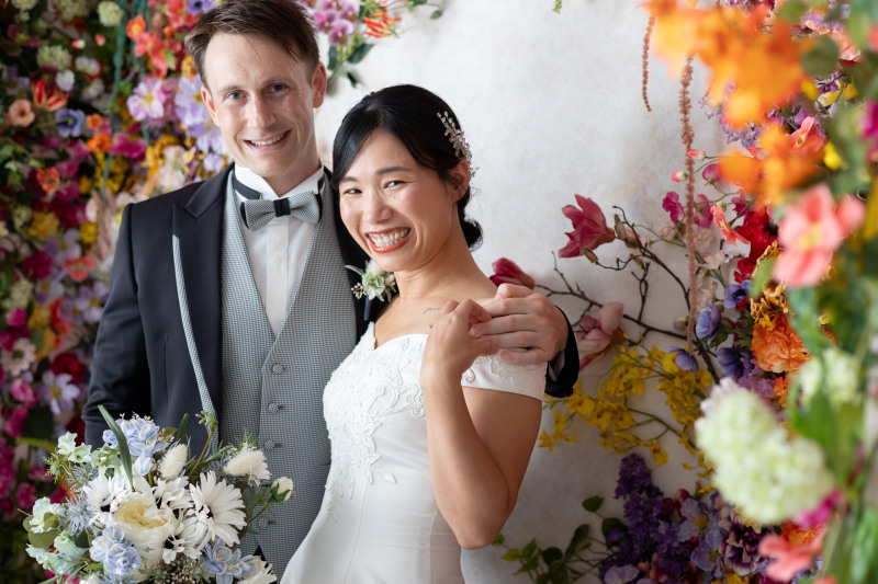 お二人の仲の良さを