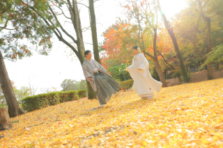 秋の鶴舞公園ロケーション！