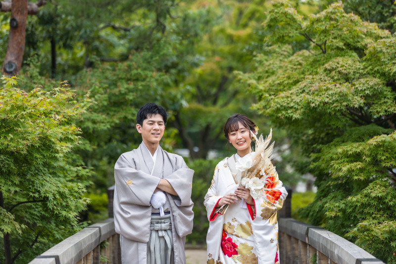 ドライフラワーを使って