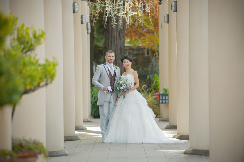 オーソドックスな立ち姿も画になります。