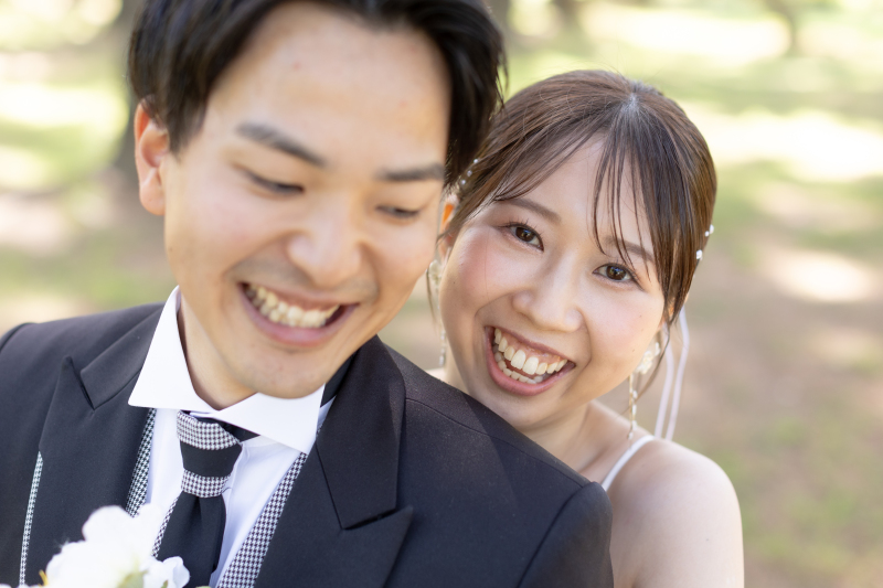 新婦様の表情