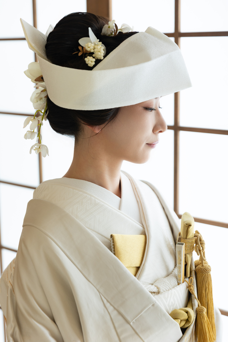 日本髪・角隠し