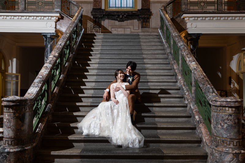 市政資料館＋和装ハウススタジオ撮影