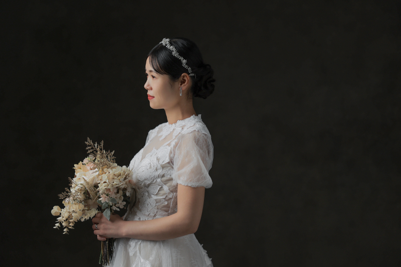 新婦様のソロショット