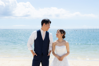 ビーチとチャペルで