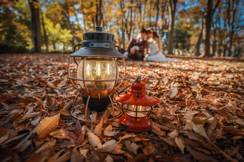 親子のランタン