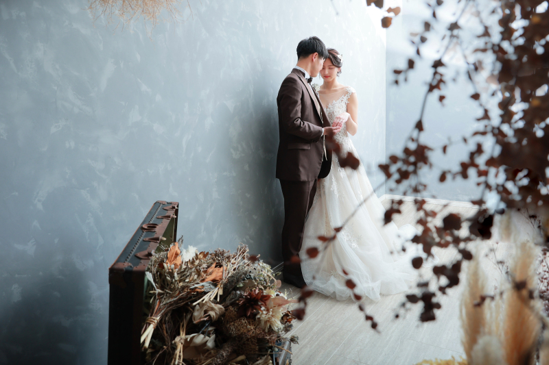 ムードのある一角で