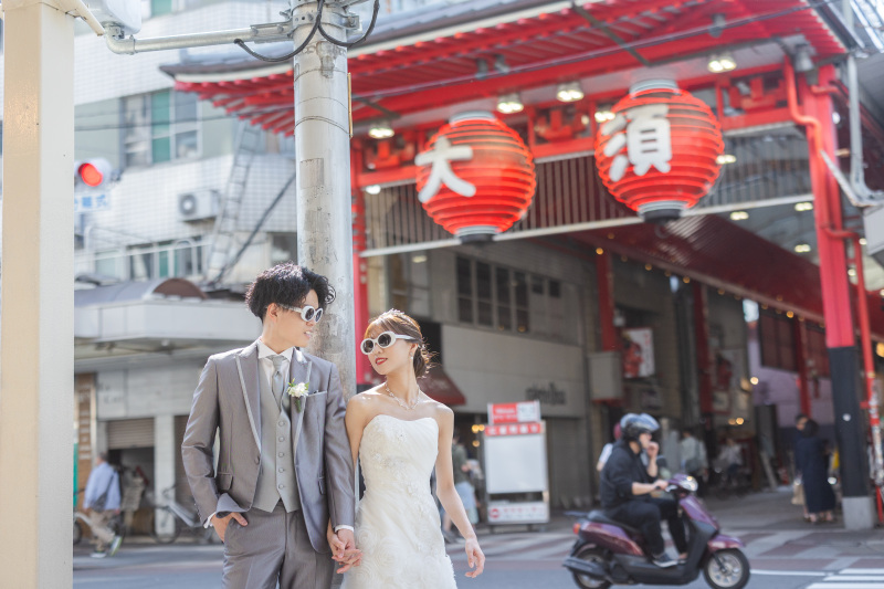 サングラスを使って