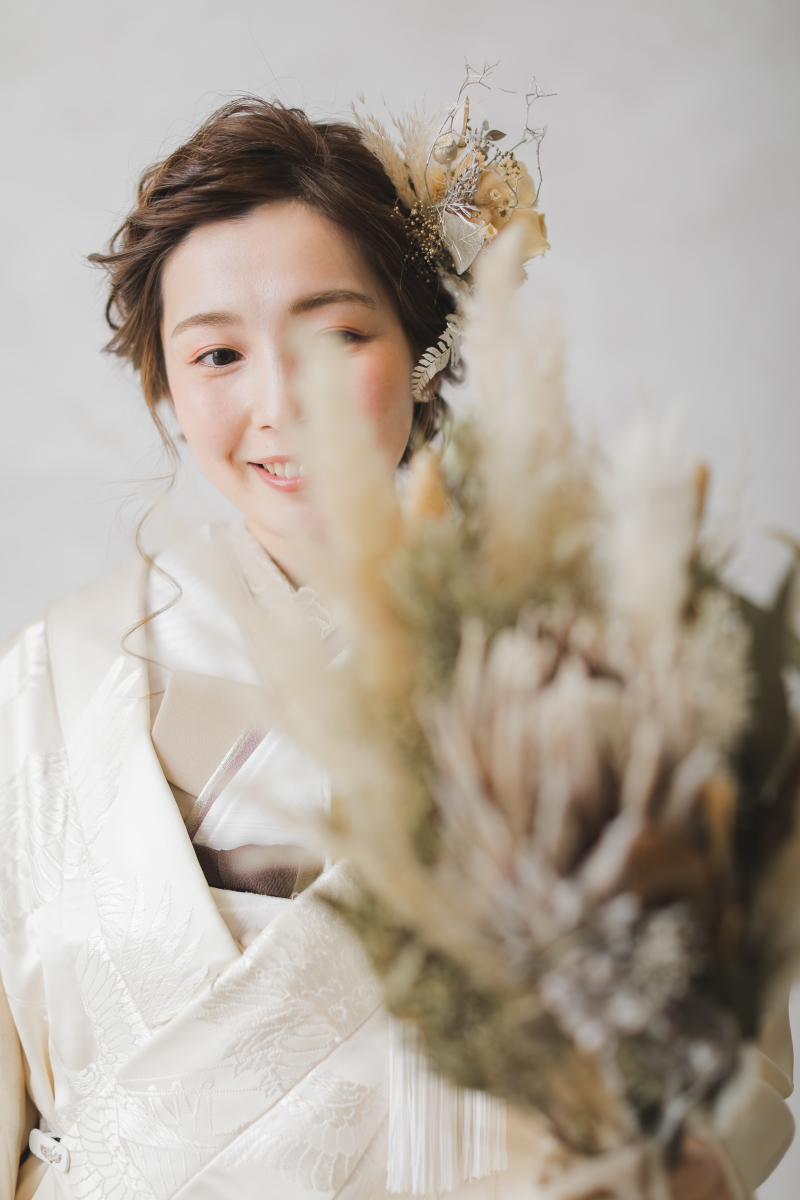 ブーケを使って