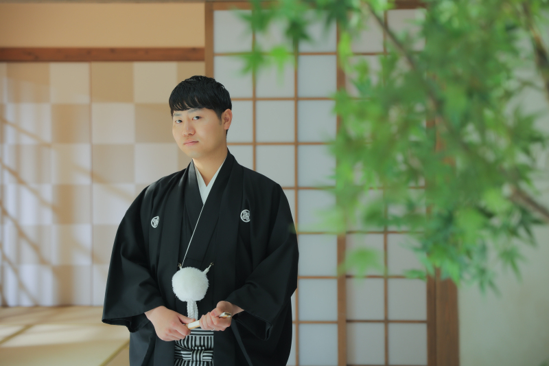 新郎様ソロショット