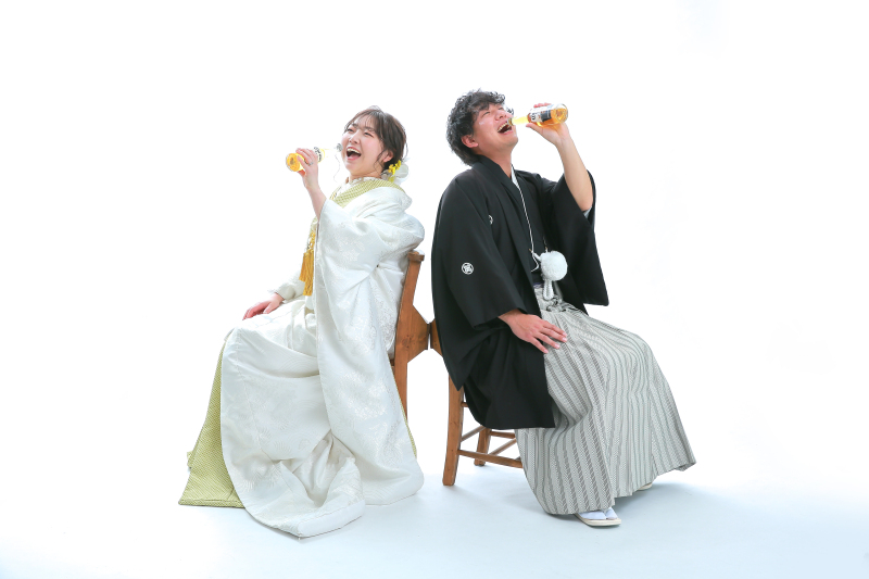 お持ち込みのビールで