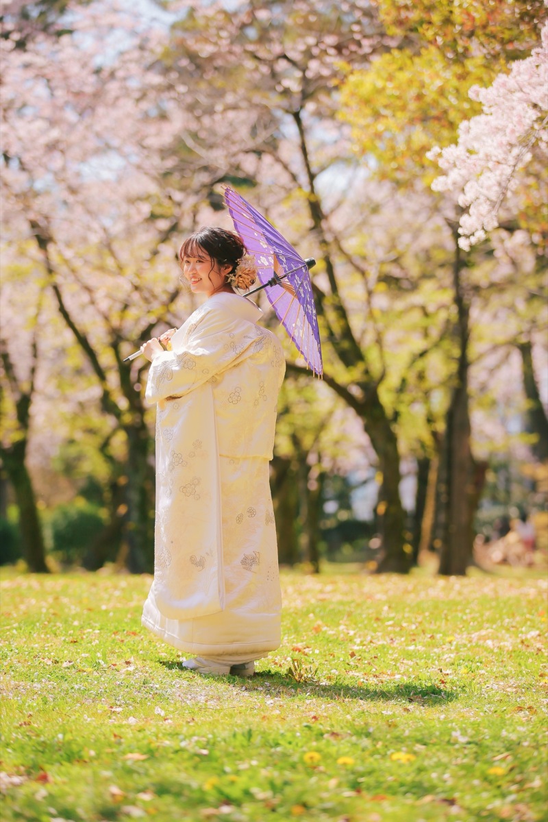 新婦様のソロショット