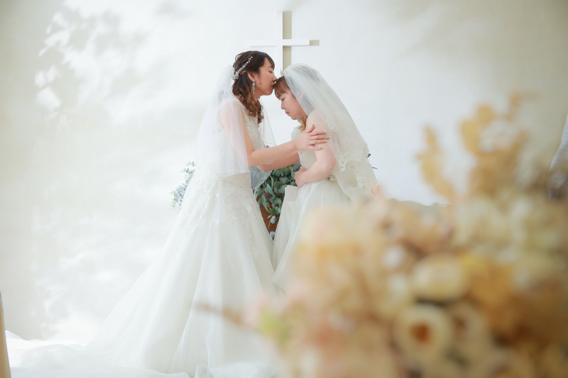 神聖な雰囲気で