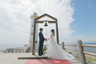 洋装ロケーション：野間灯台