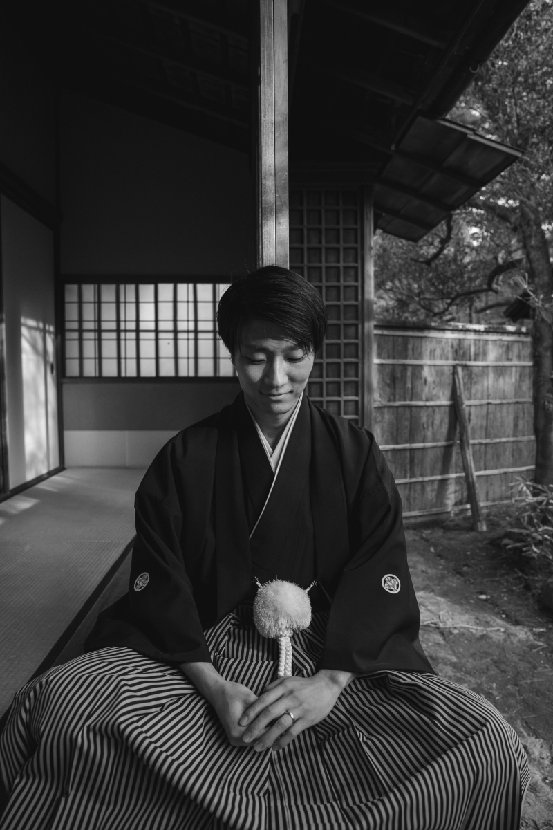 ご新郎様ソロショット