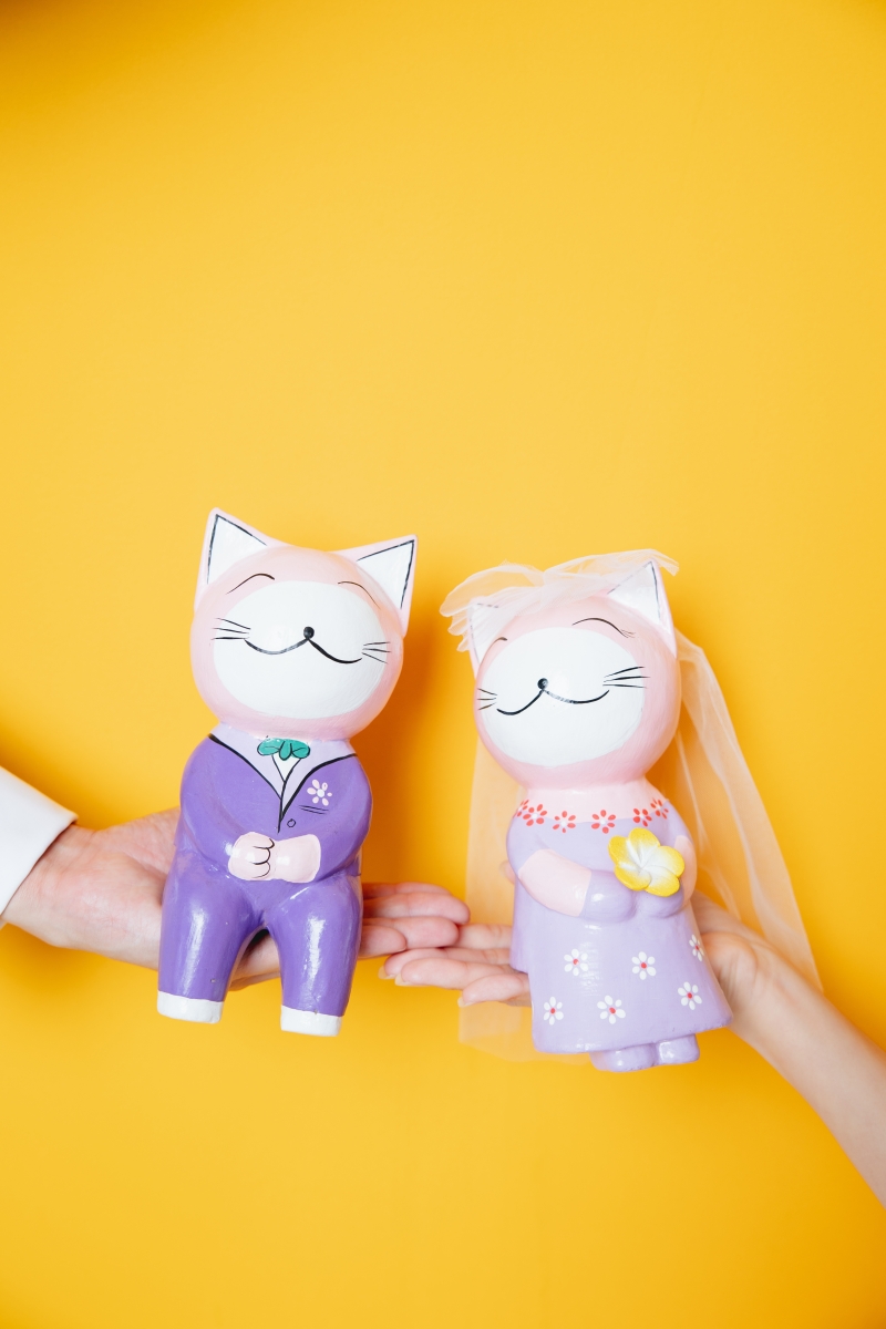 猫ちゃんのお顔がキュート!