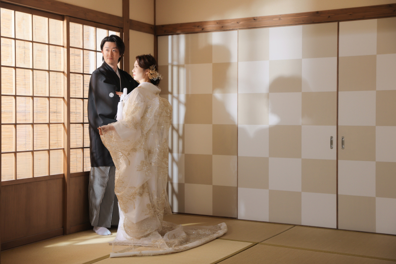 ぐっと距離を近づけて