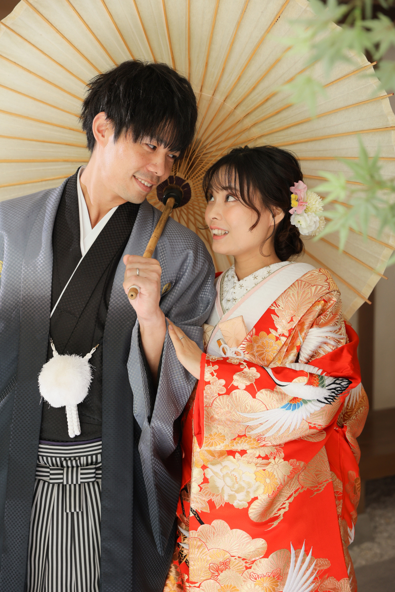 屋内庭園スタジオ撮影