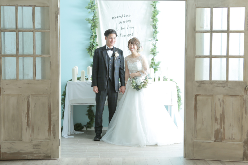 大人気の水色のお部屋です！