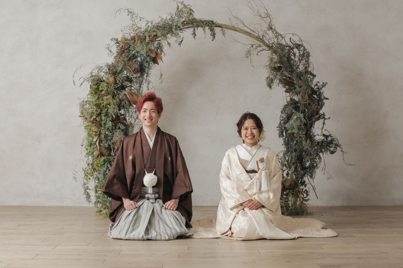 和装の定番ポーズ