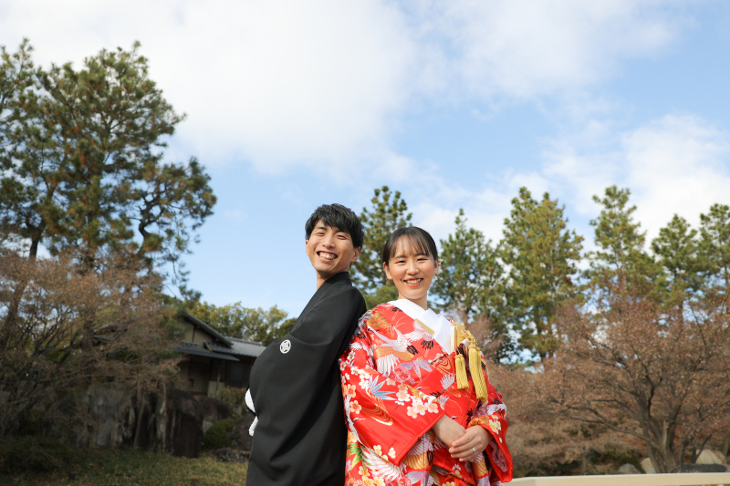 空も大きく映して！