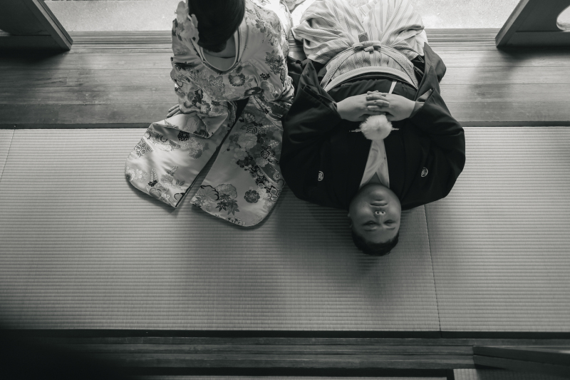 新郎さんがゴローンって