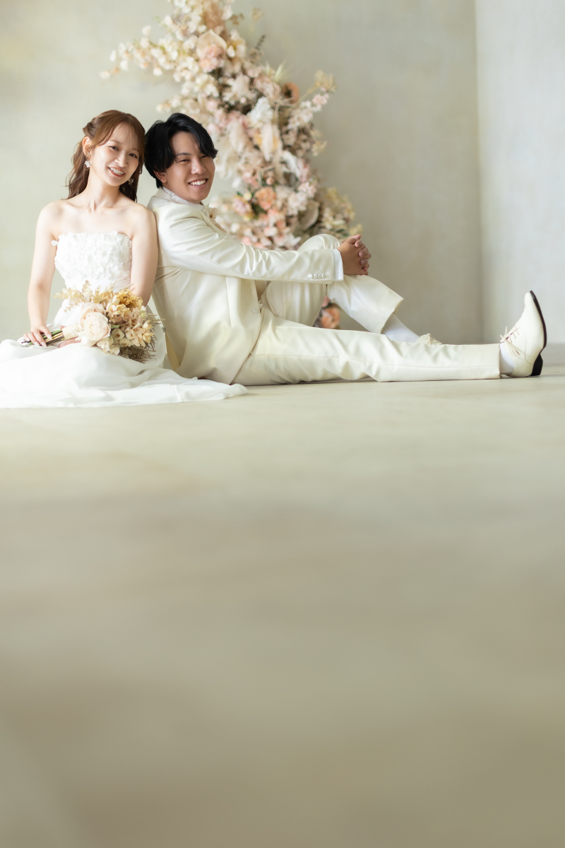 お座りショット