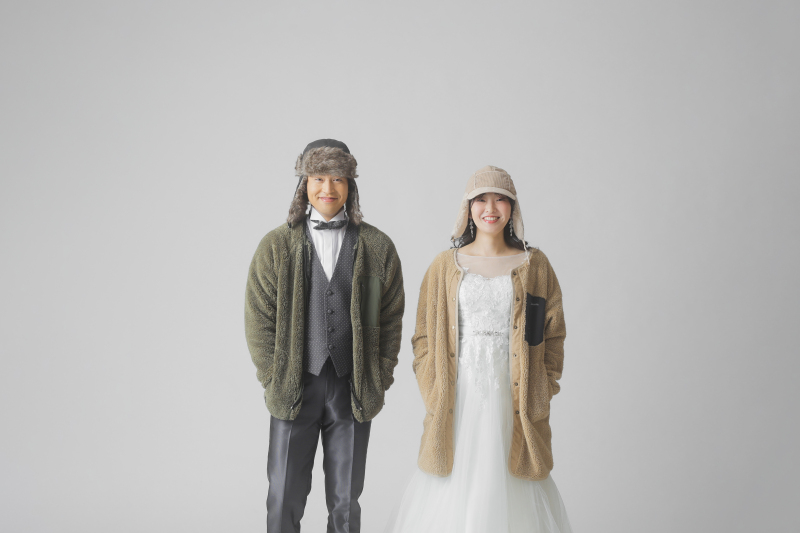 キャンプの時のウェアを使って