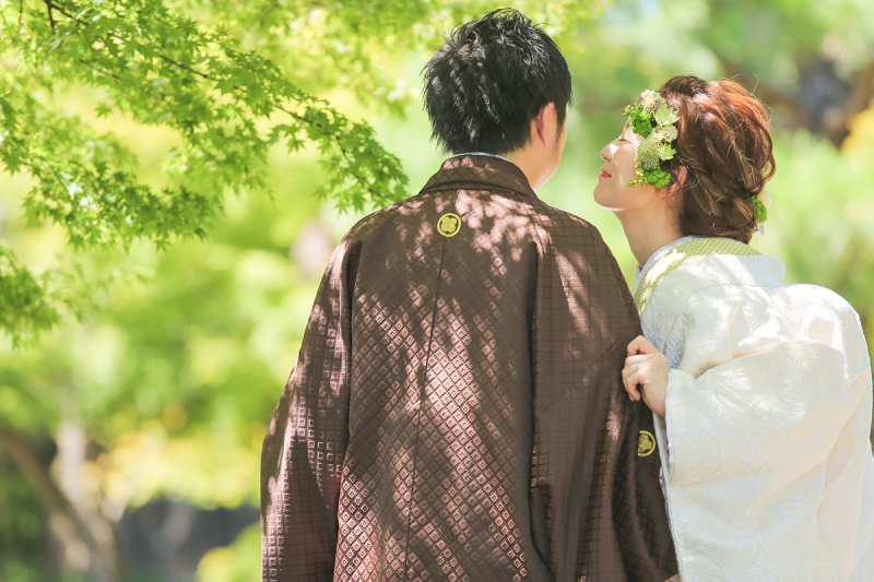 葉っぱの木漏れ日が最高のスポットでした！