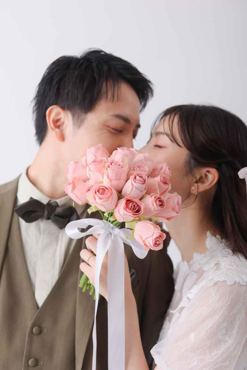 顔隠しショット