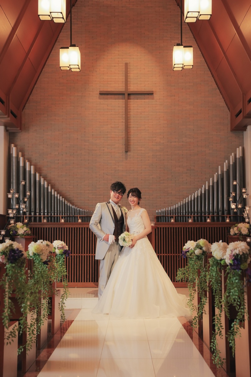 ロケーションでチャペルへ♪