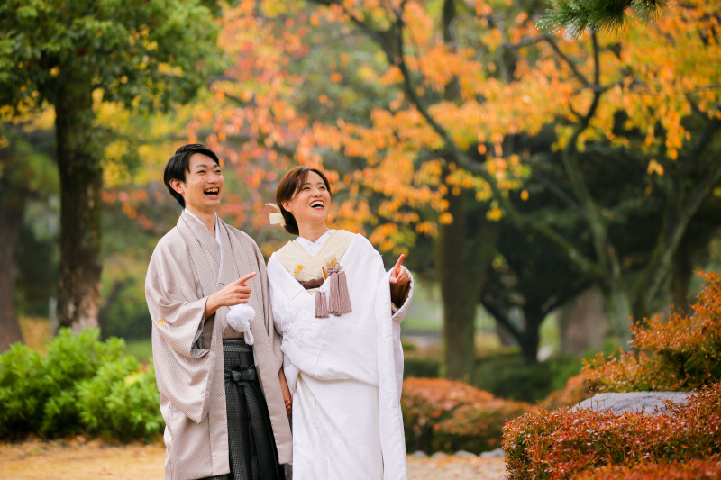 木の下は小雨
