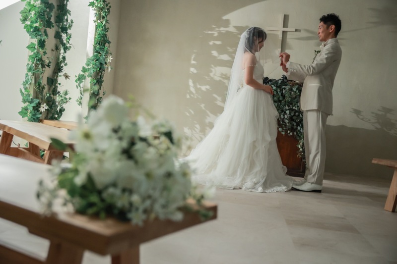 結婚式のように