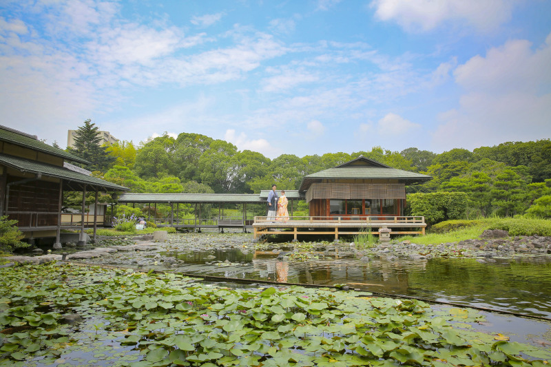 夏の和装ロケーション