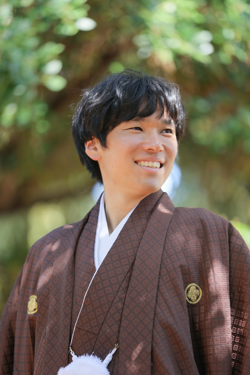 新郎様ソロショット