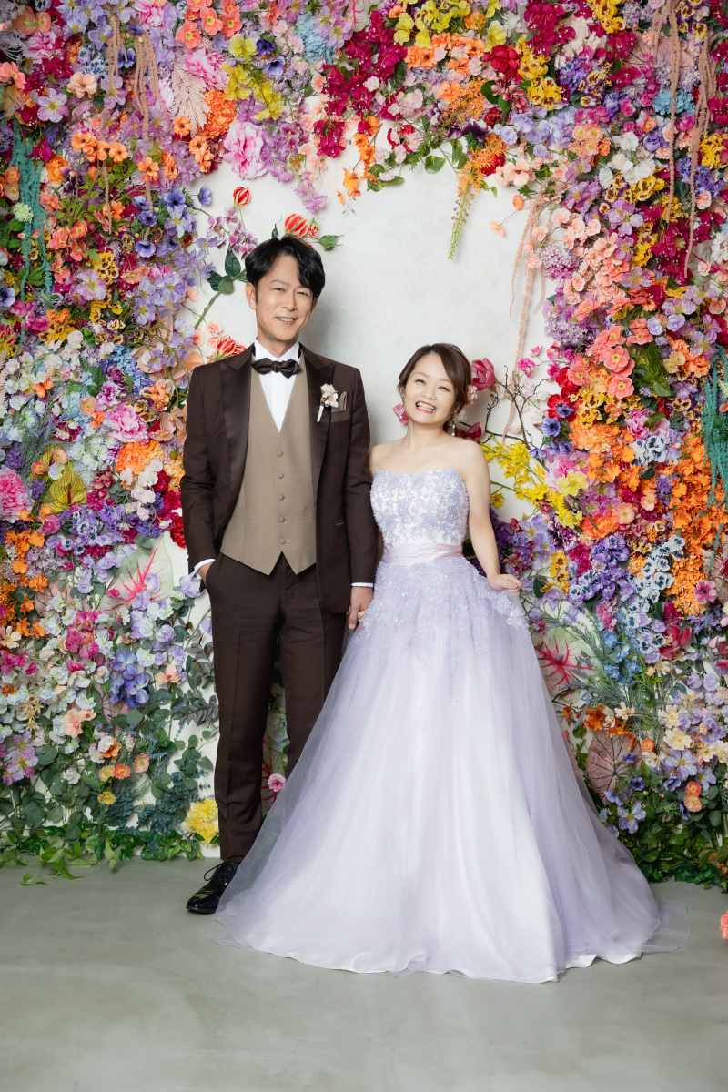 カラフルなお花