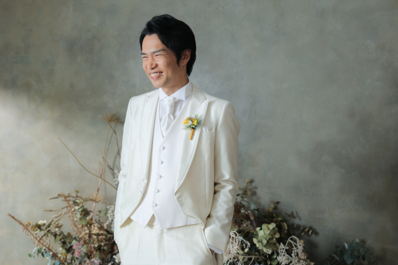 新郎様ソロショット