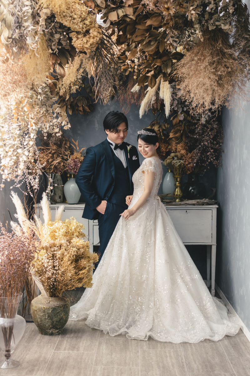 後ろ姿もお綺麗に