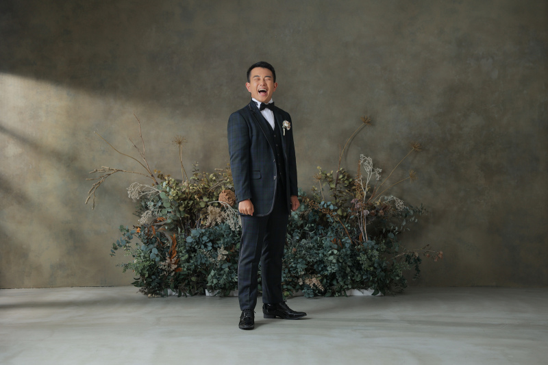 新郎様ソロ立ち姿