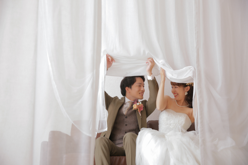 おふたりがチラリ♡