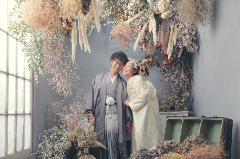 盛り盛りドライフラワー