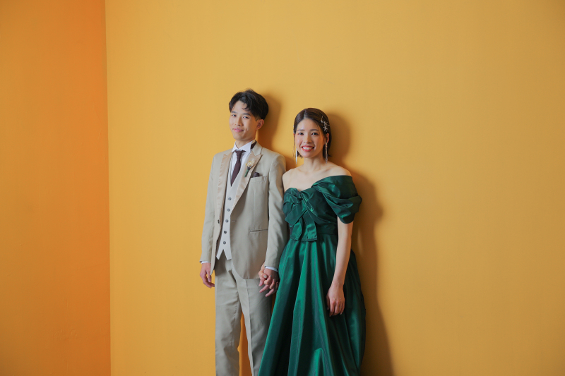 手繋ぎショット