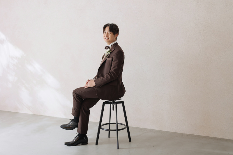 新郎様ソロショット