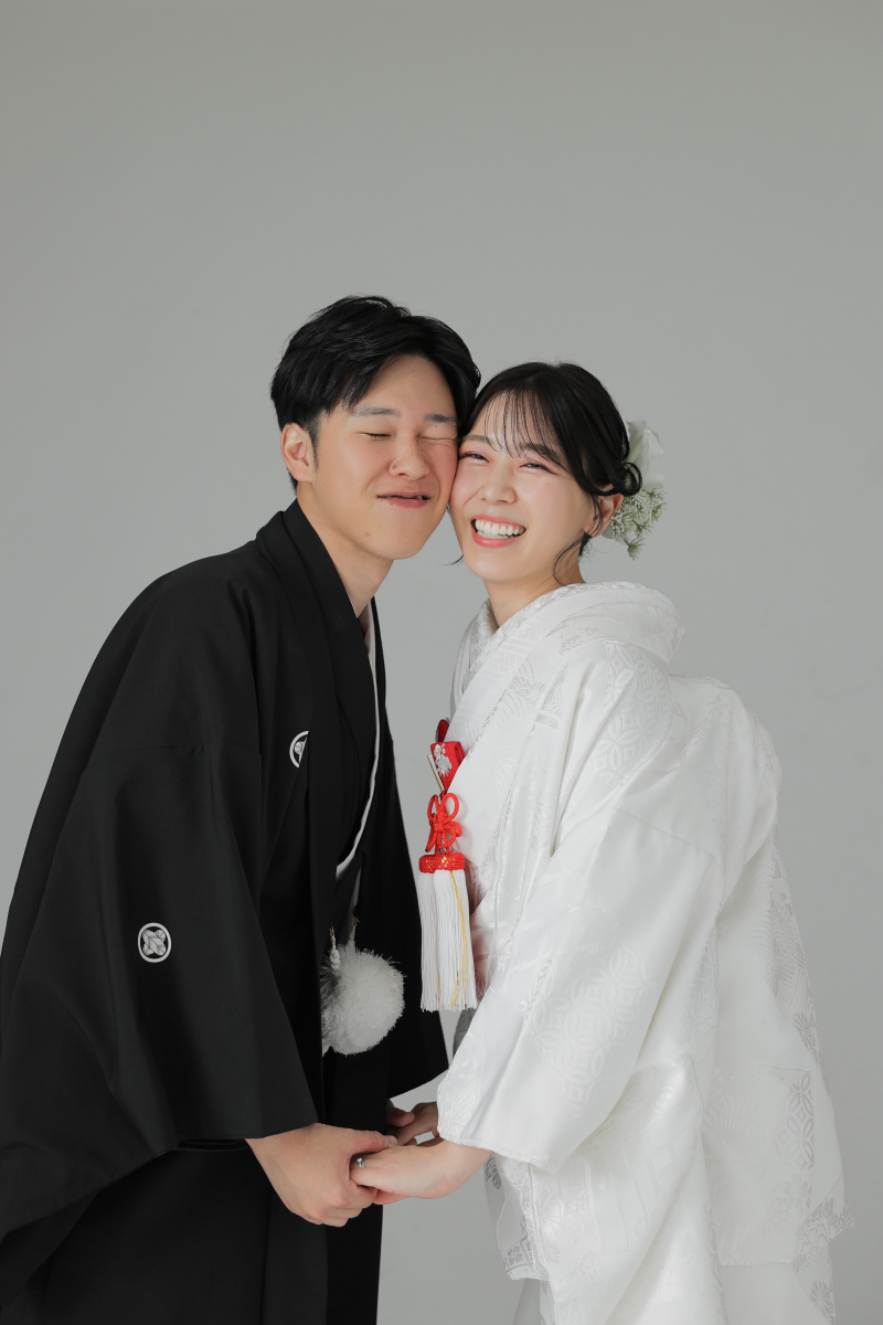 頬寄せショット