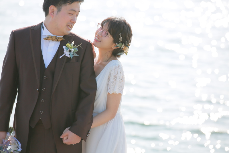 ナチュラルな笑顔