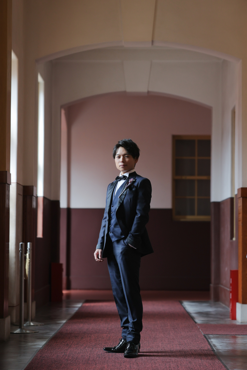 ご新郎様ソロショット