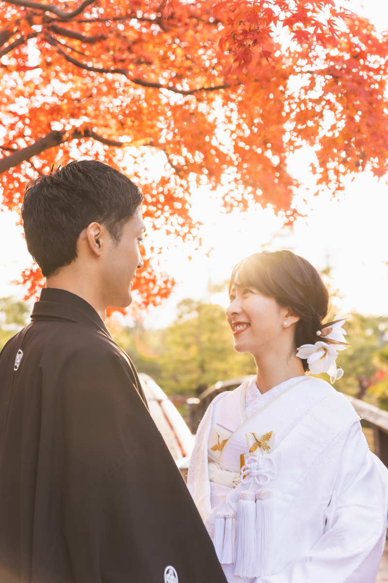 夕方の白鳥庭園にて