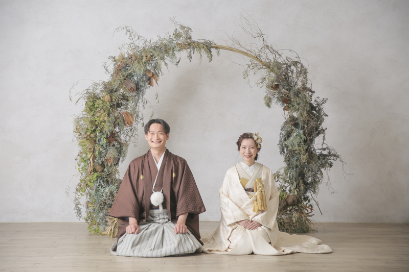 王道の正座ショット！